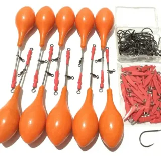 10 Plomos de Pesca Surfcasting, grapas, urfes.