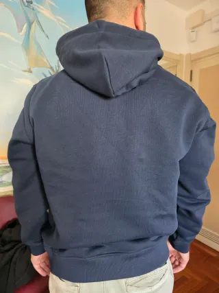 Felpa Tommy Jeans Blu Taglia L