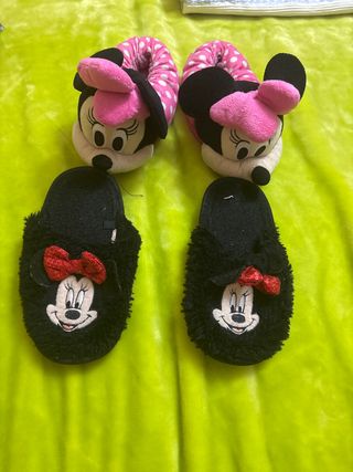 Lote Chanclas Niña Minnie Mouse