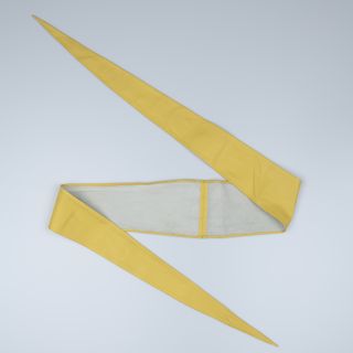 Cintura 100% Pelle Gialla Made in Italy