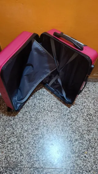 Maleta pequeña rosa