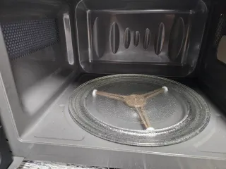 Microondas LG plateado