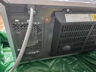 Microondas LG plateado