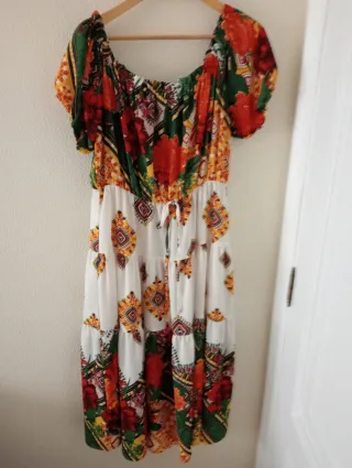 Vestido estampado floral