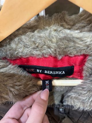 Chaqueta Bershka Vintage Marrón