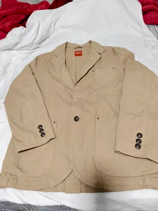 Chaqueta BOSS Beige