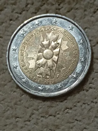 Colección 6 monedas 2 euros conmemorativas