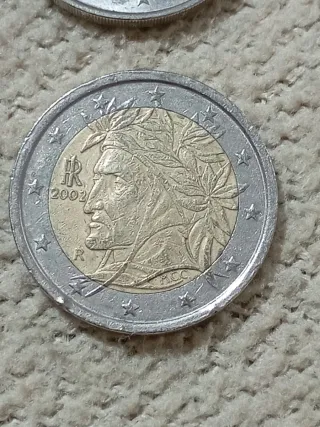 Colección 6 monedas 2 euros conmemorativas