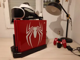 PS4 Pro Spiderman Edition + VR
