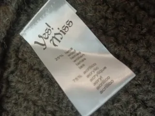 Cardigan aperto marrone