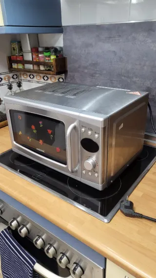 Microondas Ansonic Plata