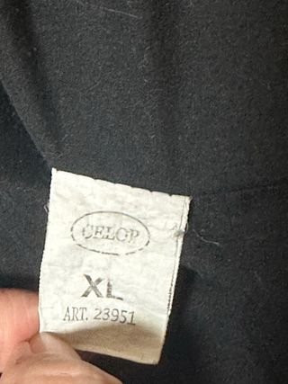 Chaqueta Negra Talla XL