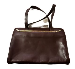 Bolso marrón vintage