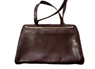 Bolso marrón vintage