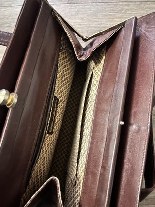 Bolso marrón vintage