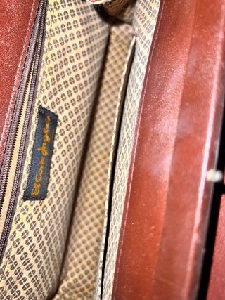 Bolso marrón vintage