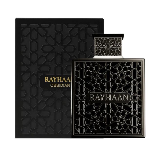 Perfume Rayhaan Obsidian Negro Dorado