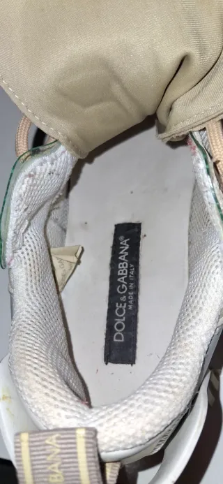 Zapatos Dolce & Gabbana Beige/Blanco