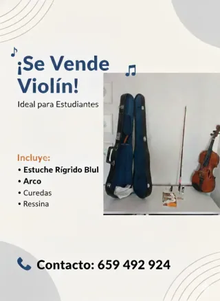 Violín para Estudiantes con Accesorios