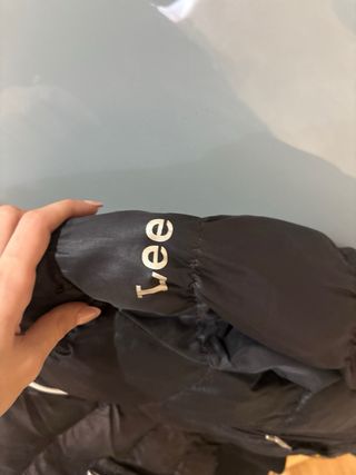 Chaqueta Lee Negra Acolchada