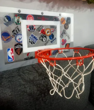 Canasta de Baloncesto NBA con Aro y Red