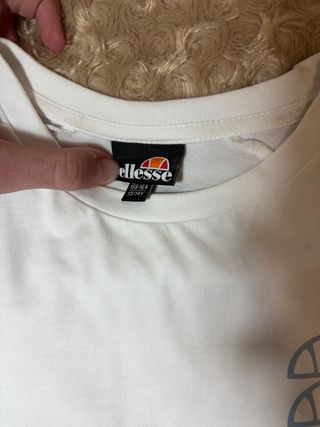 Camiseta Ellesse Blanca Talla 13 -14 yrs