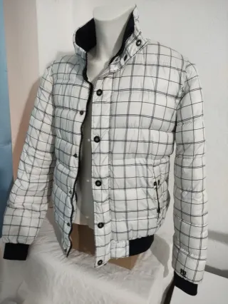 Chaqueta Pull&Bear Cuadros Talla L