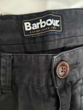 Pantalón Barbour Negro
