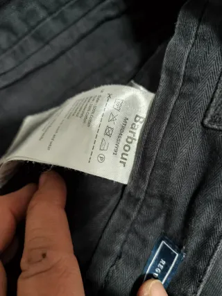 Pantalón Barbour Negro