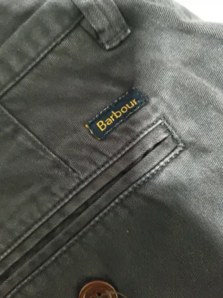 Pantalón Barbour Negro