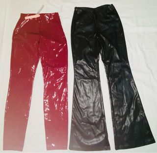 Pantaloni in pelle Shein Tally Weijl H&M Taglia XS