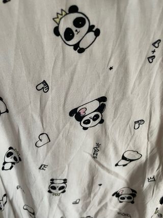 Blusa estampada de pandas