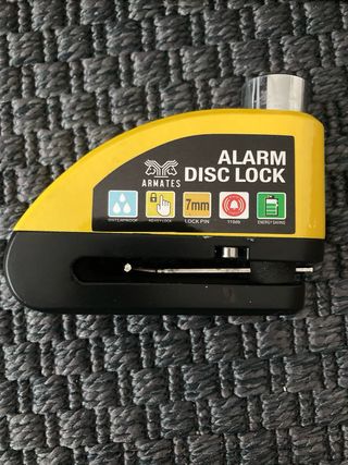 Candado Antirrobo Moto con Alarma y Accesorios