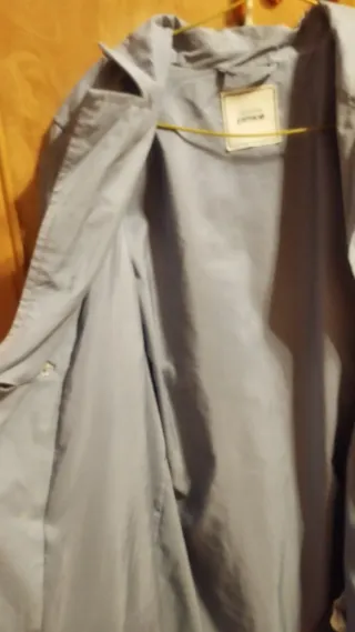 Gabardina azul claro Pimkie