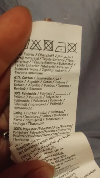 Gabardina azul claro Pimkie