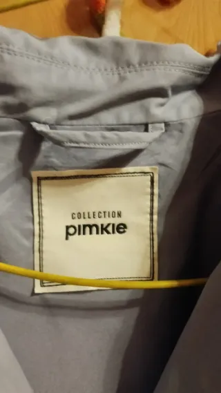 Gabardina azul claro Pimkie