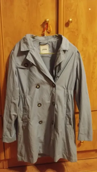 Gabardina azul claro Pimkie