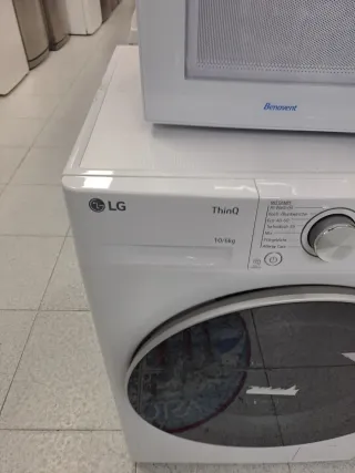 ♤Lavadora secadora LG ThinQ 10.0/6.0kg con garantí