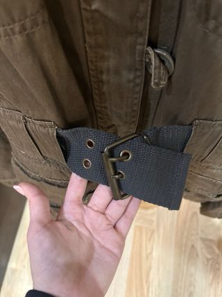 Chaqueta Vintage Bershka Verde Oliva