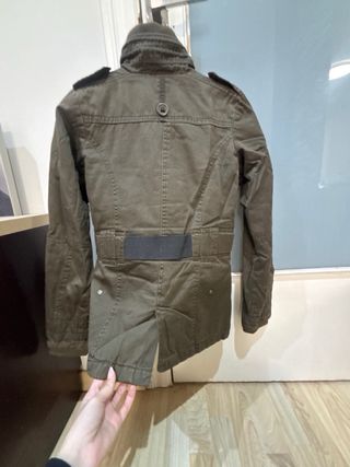 Chaqueta Vintage Bershka Verde Oliva
