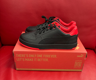 Scarpe Puma Caven 2.0 Nere/Rosse Tg 43