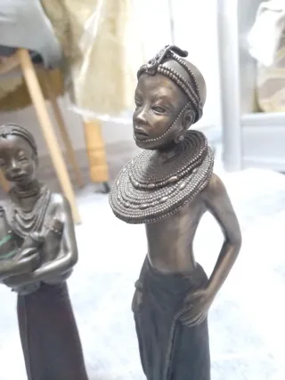 Esculturas Masai Vintage