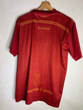 Maglietta Spagna Calcio Rossa