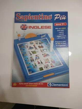 Sapientino Più Inglese Clementoni