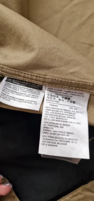 Cazadora Levi's Beige Talla M Algodón