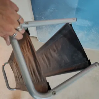 Zapatero/Estante Metálico y Tela