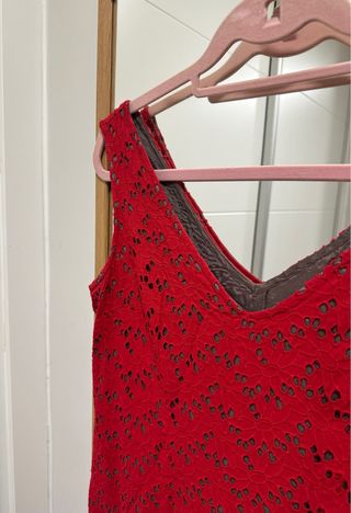 Vestido rojo Trucco talla 40