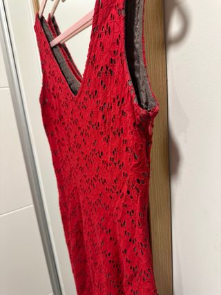 Vestido rojo Trucco talla 40
