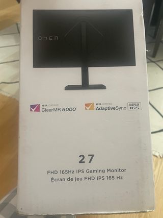 Monitor Gaming OMEN 27 FHD 165Hz IPS 4 dic. compra