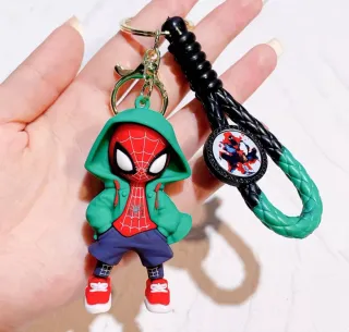 Llavero Spiderman con capucha